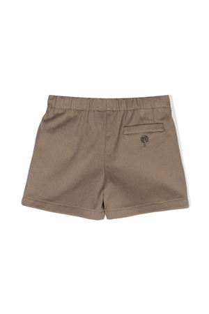 brown cotton shorts DOUUOD KIDS | DU6559G0073343